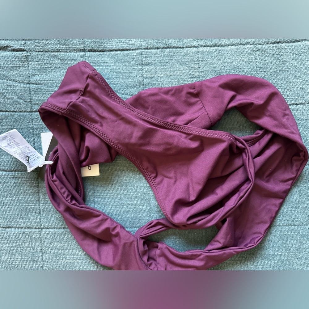 O’Neill Women’s Dark Red Cheeky‎ Bikini Bottom Size XL New - Picture 11 of 13